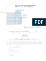 Decreto-Lei N 09-A - Estatuto Dos Policiais Militares Do Estado de Rondnia