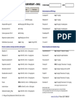 Enter Patient Weight in KG: Anticonvulsant and CNS Drugs