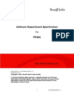 Software Requirement Specification: Vva-Prima-Srs-P 1.0 1