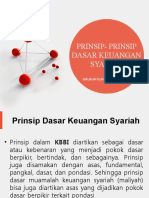 Prinsip - Prinsip Dasar Keuangan Syariah