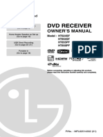 DVD Receiver DVD Receiver: Owner'S Manual