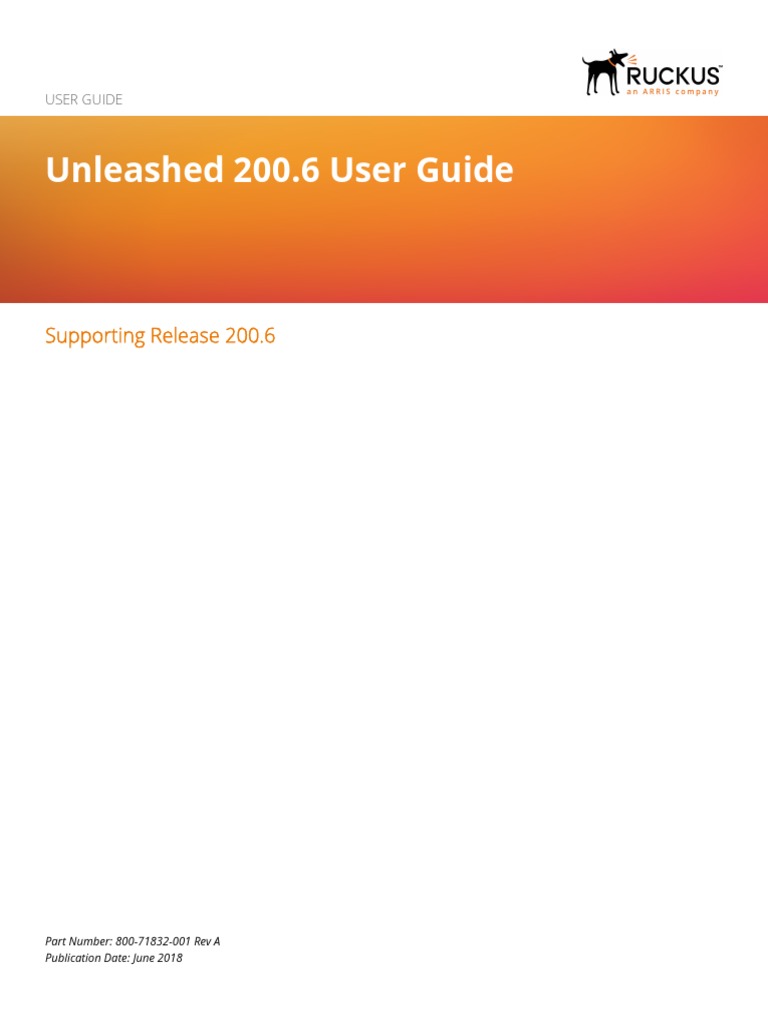 Unleashed 200.6 Onlinehelp | PDF | Wireless Lan | Wireless Access Point