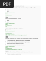 Computer Networks Quiz Questions