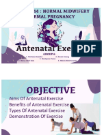 Antenatal Exercise Benefits and Types