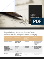 Tugas Penerapan Biological Based Theraphy