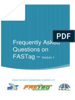 Frequently Asked Questions On Fastag - : Indian Highways Management Company LTD