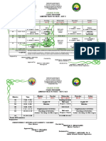 Grade-Four-Class-Program-Set C & D