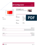 55VM5J-H: LG Video Wall Configurator