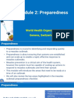 WHO Measles Outbreak Training Module 2