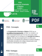 Clase 1 - Modulo 2 - Programación Orientada A Objetos