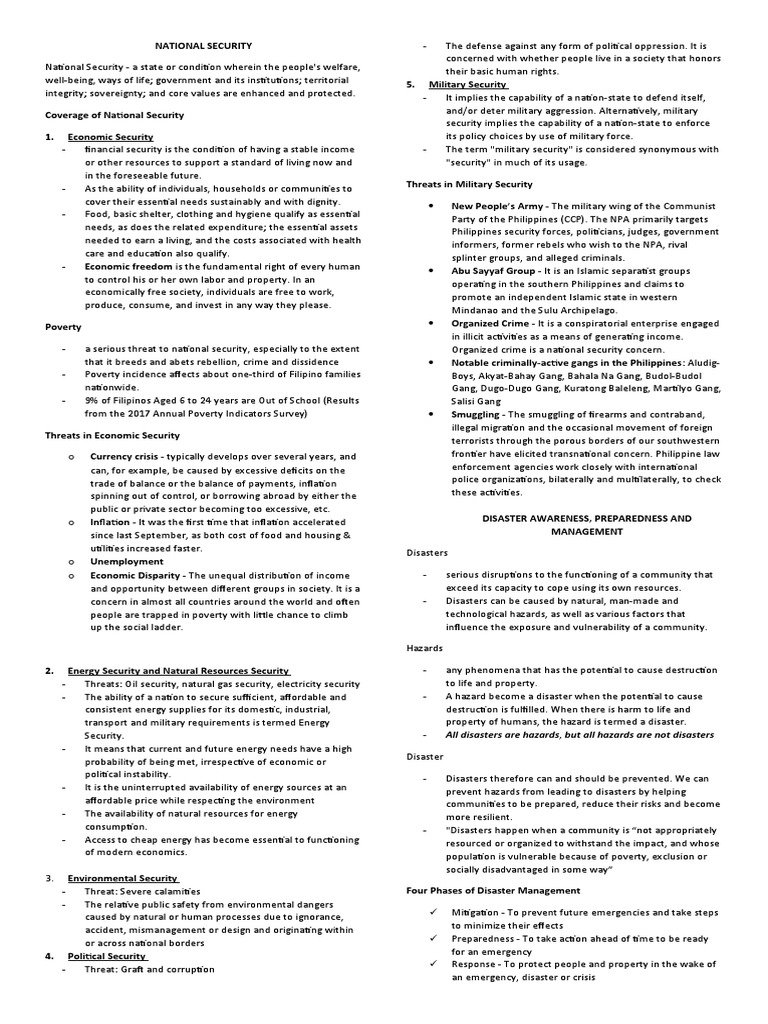 Disaster Preparedness Pdf Hazards Emergency Management