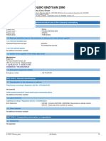 Safety Data Sheet PolBio Odor Control Enzysan 2000 Caps