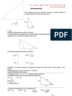 Ejercicios Triangulos Funciones Trigonometric As