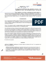 Decreto 107 Del 16 de Junio de 2022
