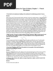 NCERT Solutions For Class 9 History Chapter 1