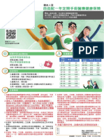 自由配一年定期手術醫療健康保險