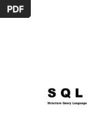 TI - Linguagem SQL ANSI - Concursos