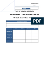 Plan de Manejo Ambiental