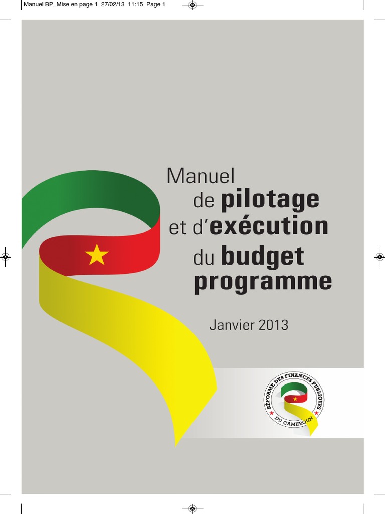 Guide de mise en œuvre du budget programme | PDF | Budget | Économie