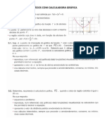 Exercícios Com Calculadora Gráfica