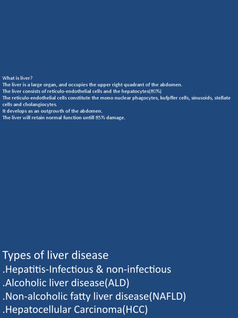 Dental Considerations of Patient With Liver Disease PDF Cirrhosis