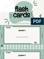 Simple Flashcards SlidesMania