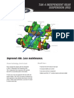 Tak-4 Independent Rear Suspension (Irs) : Improved Ride. Less Maintenance