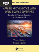 (Chapman & Hall_CRC Series in Operations Research) Vincent Knight, Geraint Palmer - Applied Mathematics With Open-Source Software_ Operational Research Problems With Python and R-Chapman and Hall_CRC