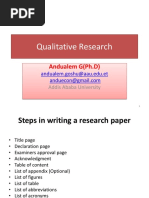 Qualitative Research