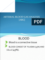 Arterial Blood Gas Analysis (ABG)