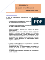 S7 - La Solución Del Conflicto Laboral