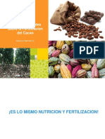 Mitos y Realidades Sobre Fertilizacion Del Cacao - F.ramirez