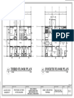 Third Floor Plan Fourth Floor Plan: Cavite State University Proposed 4-Storey Hotel Building Engr. Jozel Bryan Terrible