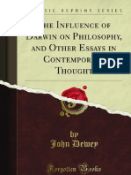 The Influence of Darwin on Philosophy and Other Essays in Contemp - 978144005361