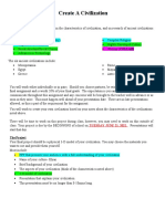 Elishia and Ryans Civilization Outline