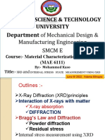 Assignment of Material Characterization