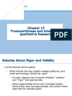 Trustworthiness and Integrity in Qualitative Research
