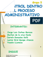 El Control Dentro Del Proceso