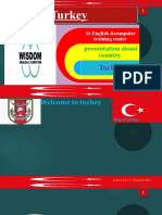 Turkey: Presentation About Country