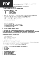 Learners License Memo-1 | PDF