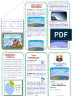 Triptico Capas de La Atmosfera