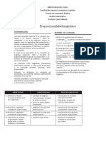 Razones y Proporcionalidad Directa