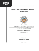 OS Lab Report # 04 & 05 by Kamran Jalil 19pwcse1751