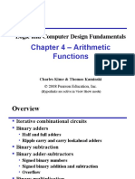 Chapter 4 - Arithmetic Functions: Logic and Computer Design Fundamentals