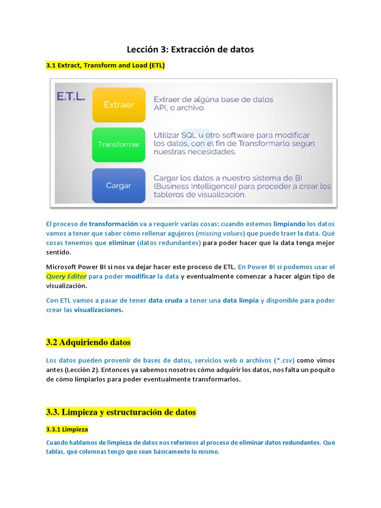 Transformación de Data Cruda en Power BI | PDF | SQL | Bases de datos