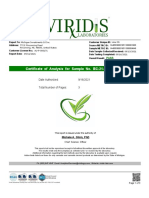 Certificate of Analysis For Sample No. BC-21-CS-22835 v1