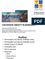 Childhood Obesity DR T Alafia Samuels