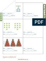 Elementos de La Multiplicación para Segundo Grado de Primaria