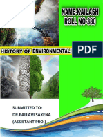 History of Environmentalism in India