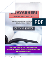 Hsslive Xi Politics Focus Notes Malayalam Vijayabheri Malappuram